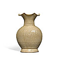 A qingbai baluster vase, song dynasty