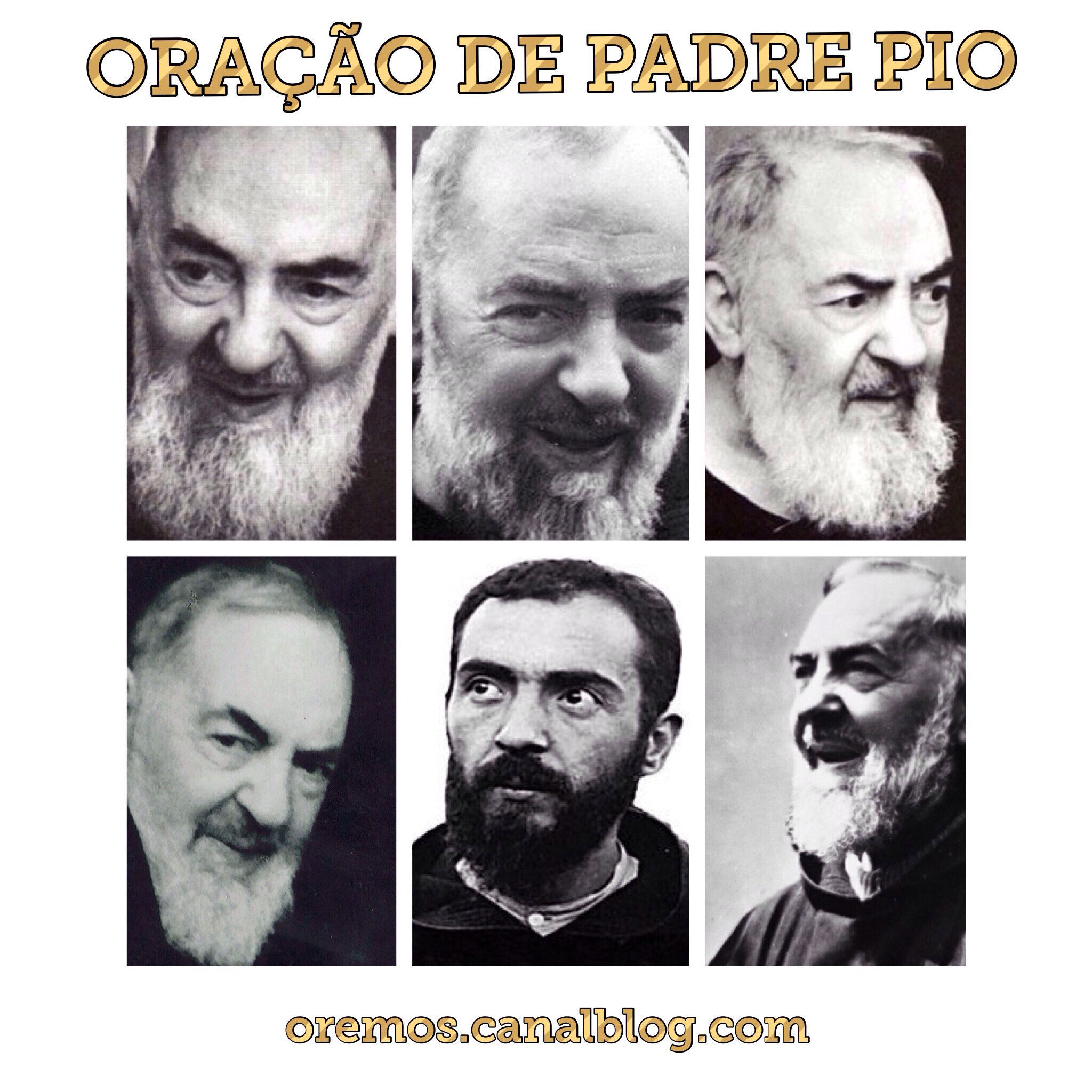 Oração - Fica Senhor comigo (Pe. Pio) 