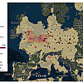 L'impressionnante carte de la pollution par le dioxyde d'azote