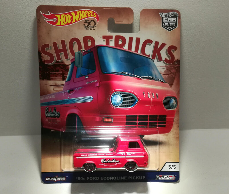 Ford Econoline Pickup de 1960 (Hotwheels) Shop Trucks 01