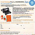 Challenge ellison & sizzix & passion scrapbooking
