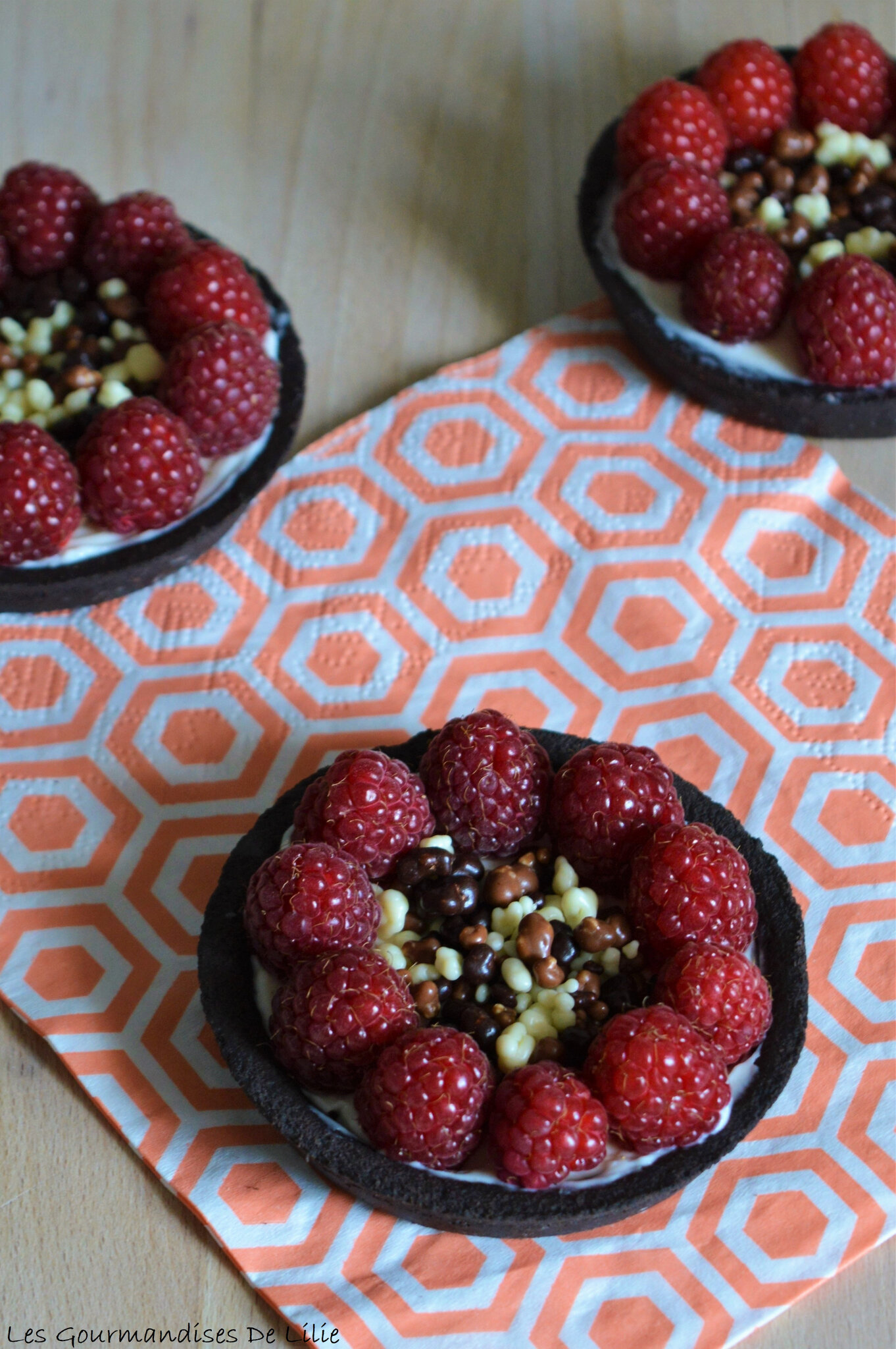 Recette Gaufres liégeoises au chocolat et fruits rouges - Francine