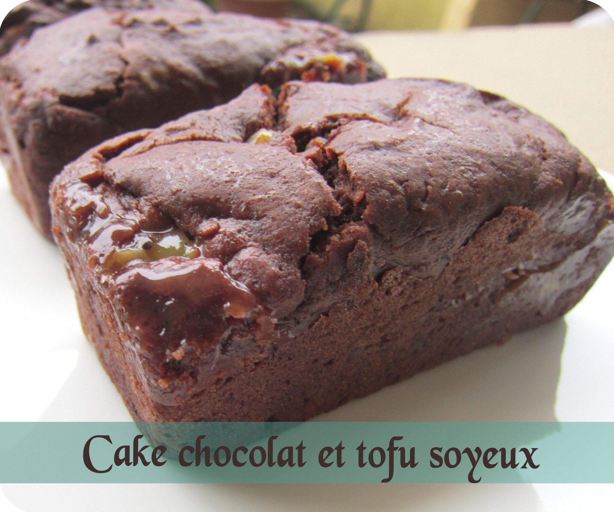 Cake Chocolat Et Tofu Soyeux Recette Sans Oeufs Sans Lait Sans