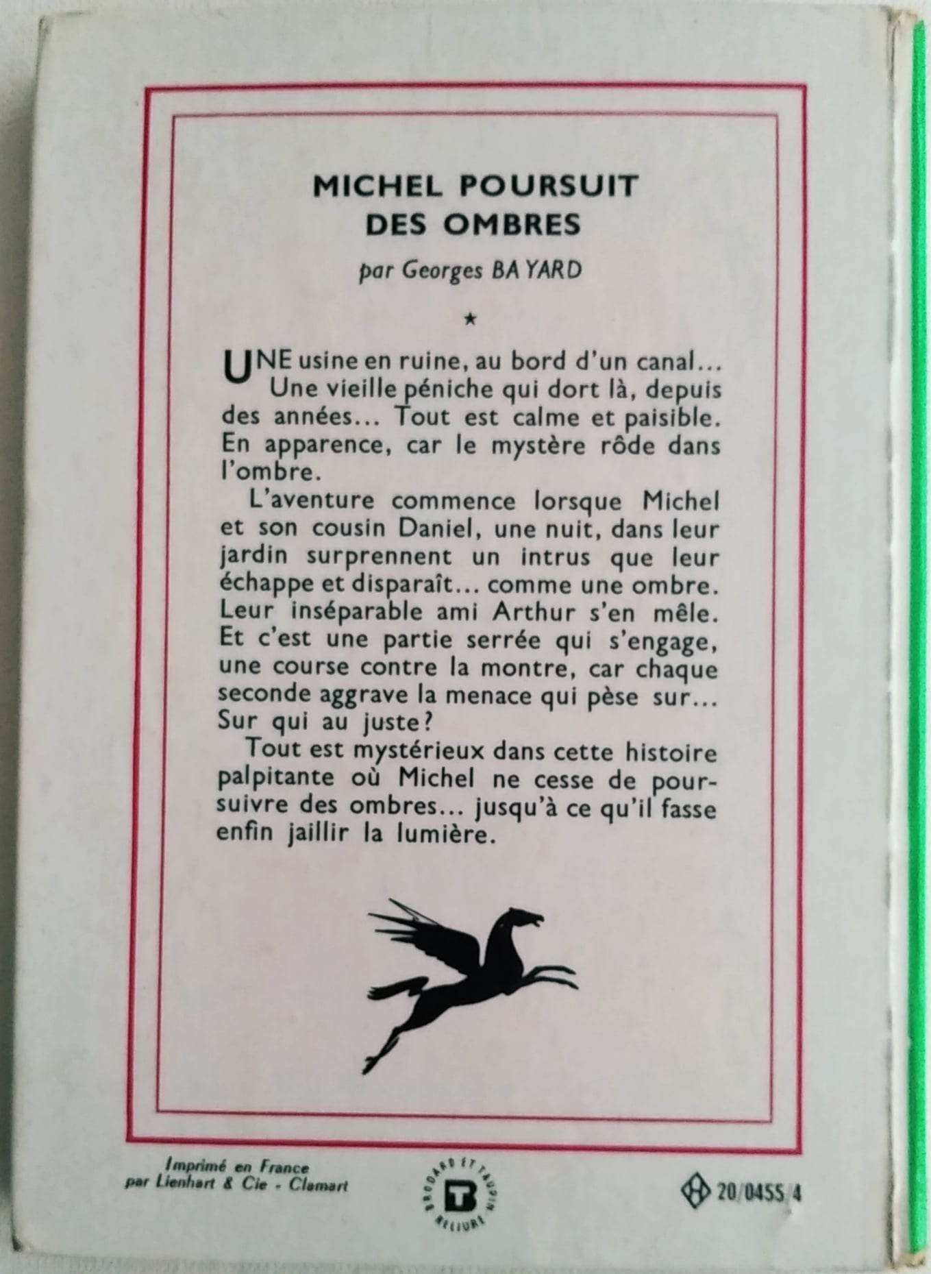 Michel poursuit des ombres, 195 Bibliothèque de Fans2collections...LivresDVDJeux Michel poursuit des ombres, 195 Bibliothèque de Fans2collections...LivresDVDJeux