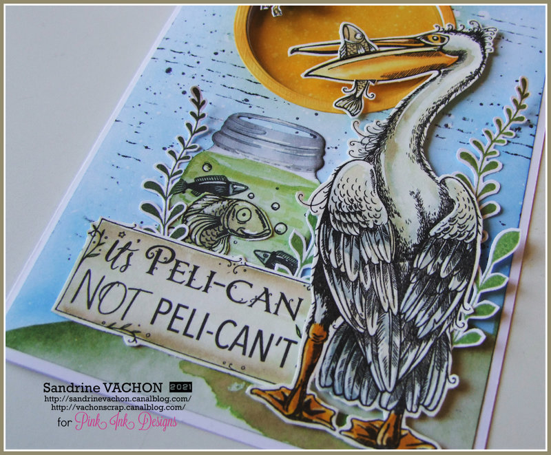 Sandrine VACHON carte Pelican Pink Ink Designs janvier 2022 (3)