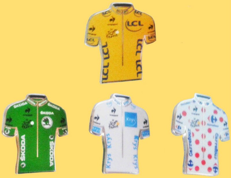Pin's Tour de France 2015 Maillots