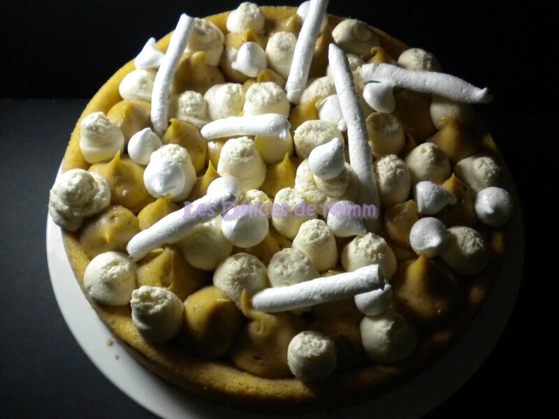 Sablé breton, crémeux au praliné et chantilly au caramel beurre salé, façon Fantastik 2