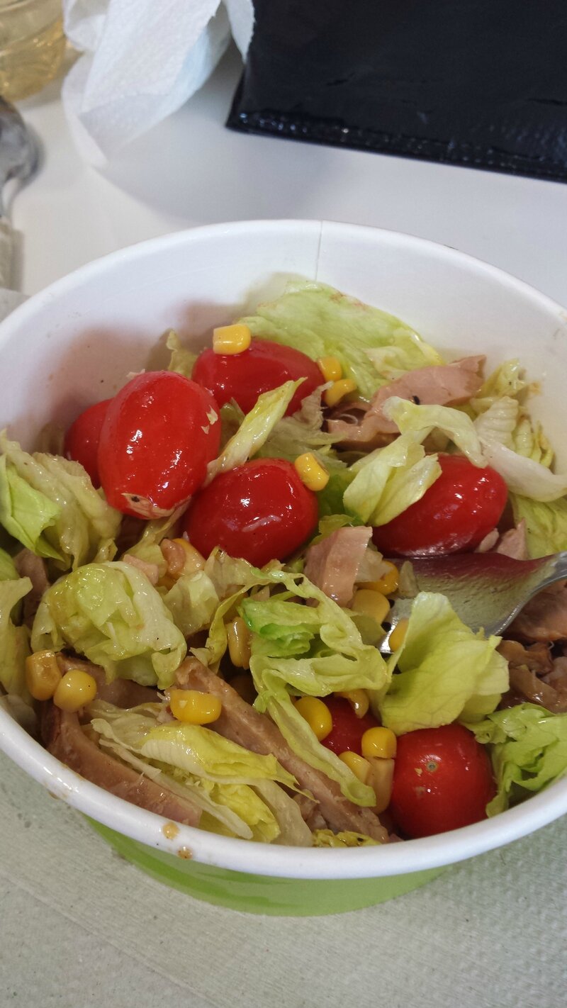 Salade complète rapide - Bla bla Mum