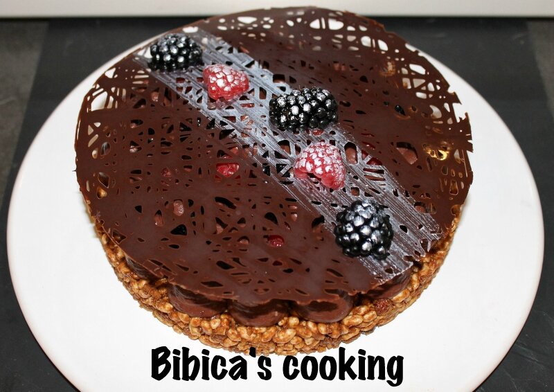 Fantastik Au Chocolat Mures Et Framboises De Christophe Michalak Bibica S Cooking