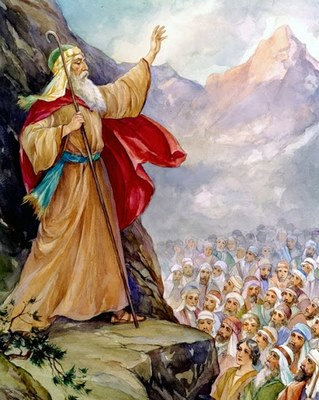 Bibl-Hist-Marche dans les montagnes désertiques