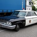 Ford galaxie 500 4door sedan police cruiser de 1963 (Rencard du Burger King) 01