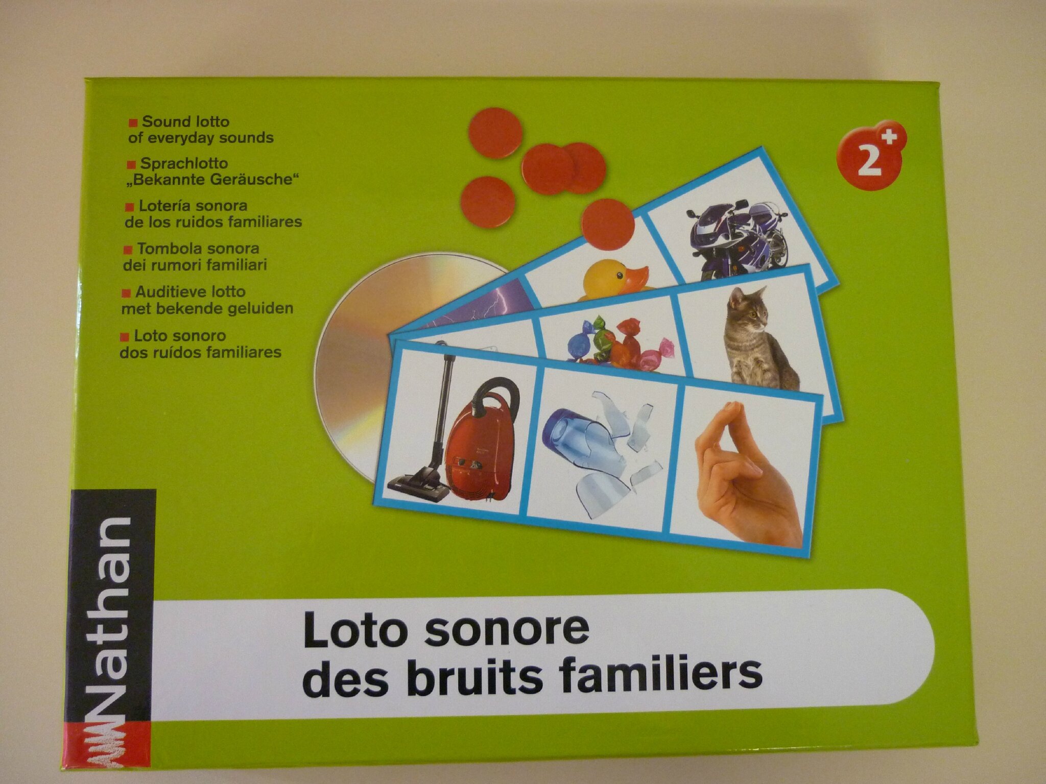 Loto sonore des bruits familiers