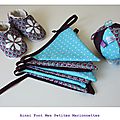 pack trio violet-bleu