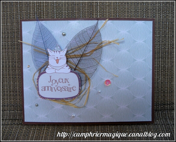 Carte Joyeux Anniversaire Le Camphrier Magique