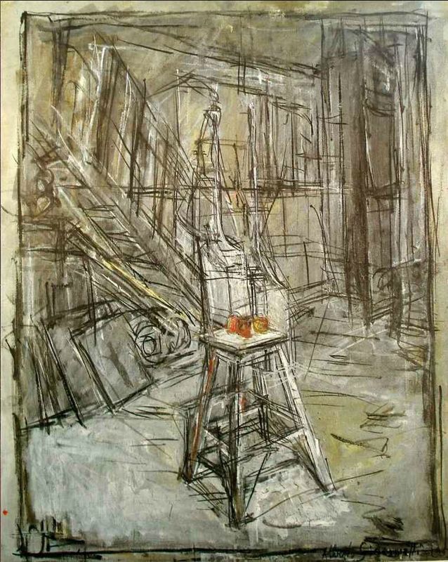 Giacometti atelier petit