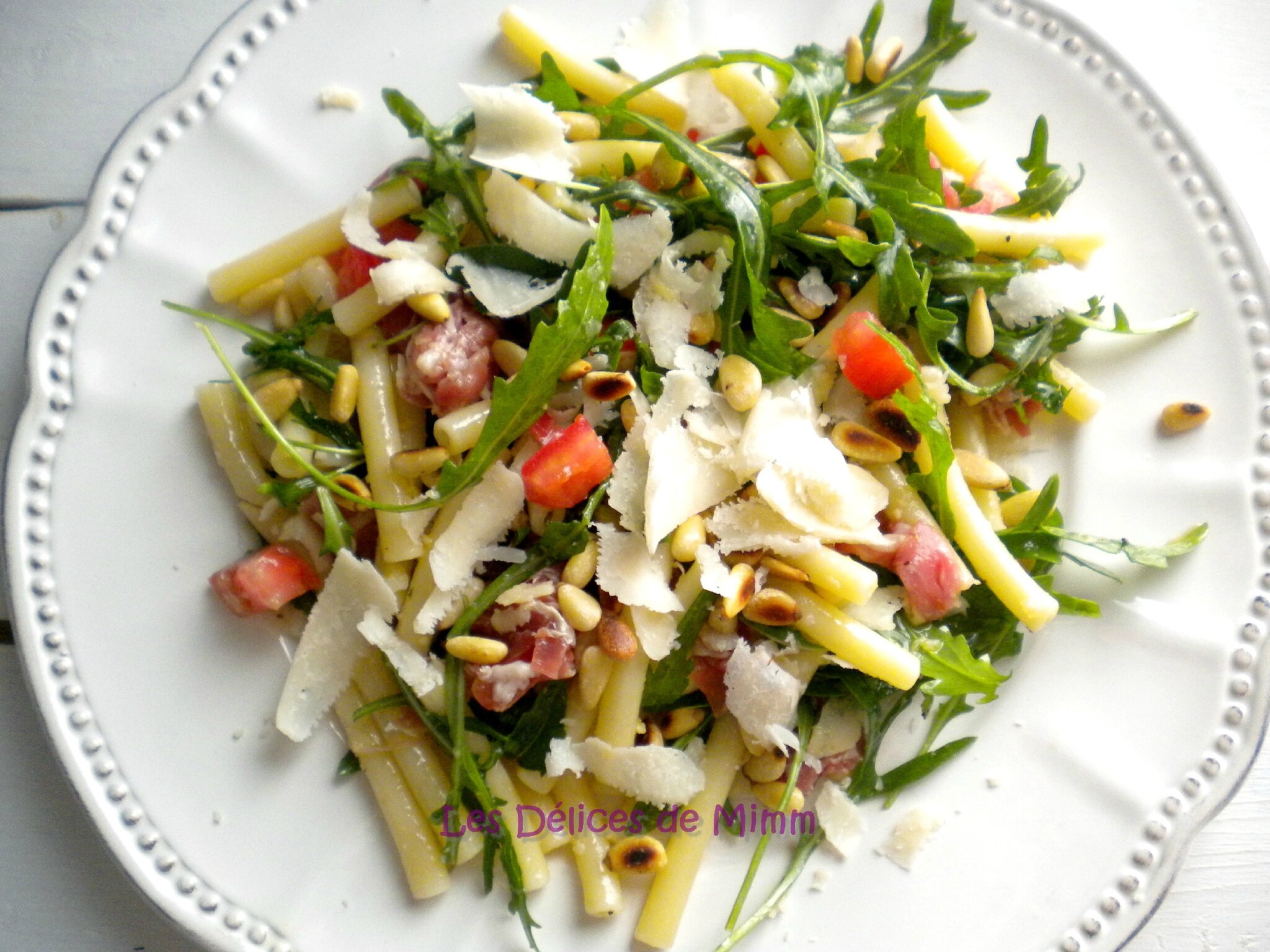 Salade de pâtes à l'italienne - Les recettes de Caty
