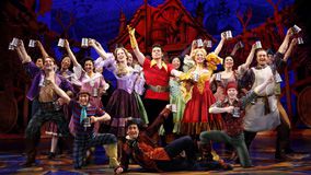 La chanson de Gaston est un des morceaux les plus réussis du show (photo de la version de Broadway)