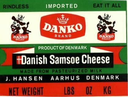 Danish Samsoe Cheese - Tout Un Frimage...