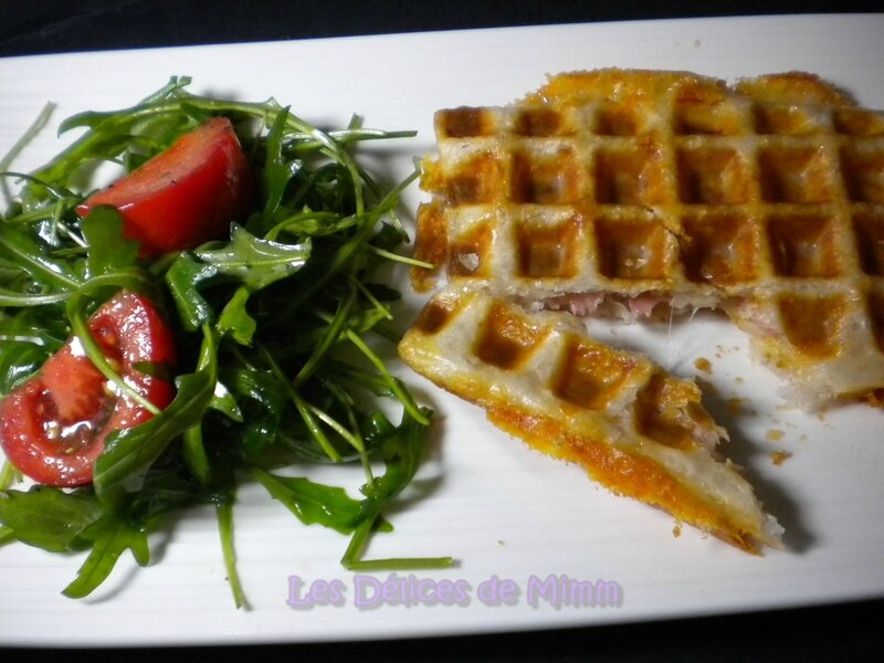 Gaufres feuilletées jambon – Comté 5