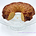 Le gâteau madeleine pour l’anniversaire de mon blog