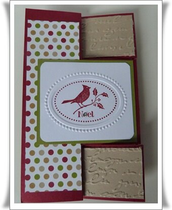 pochettes pour vos cheques cadeaux de noel - Stamp'ebullition