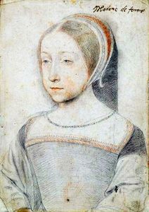 Renée de France par Jean Clouet (Chantilly)