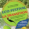 Eco-festival la transition le 12, 13, 14 avril à lagny en marne et gondoire