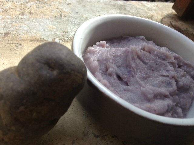 recette purée vitelotte