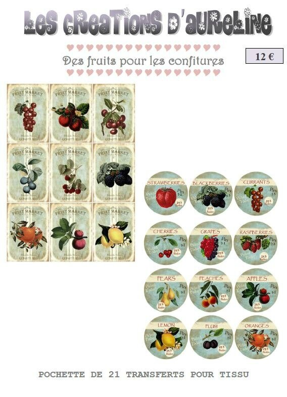 des fruits pour les confitures