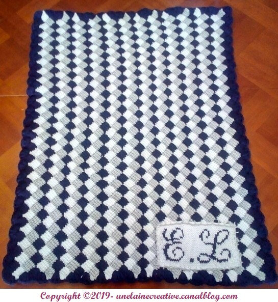 Couverture Au Crochet Tunisien Une Laine Creative