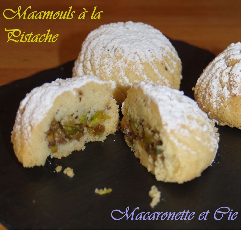 Maamouls A La Pistache Gateau De Paques Liban Macaronette Et Cie