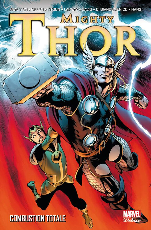 marvel deluxe mighty thor 02 combustion totale