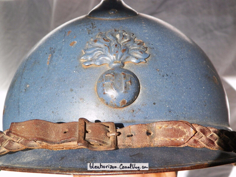 casque infanterie émaillé7log