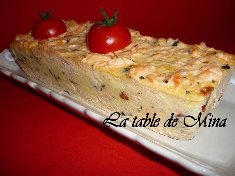 Terrine de poisson aux tomates confites * La table de Mina