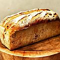 Le pain d'automne (pain semi-complet aux noix)