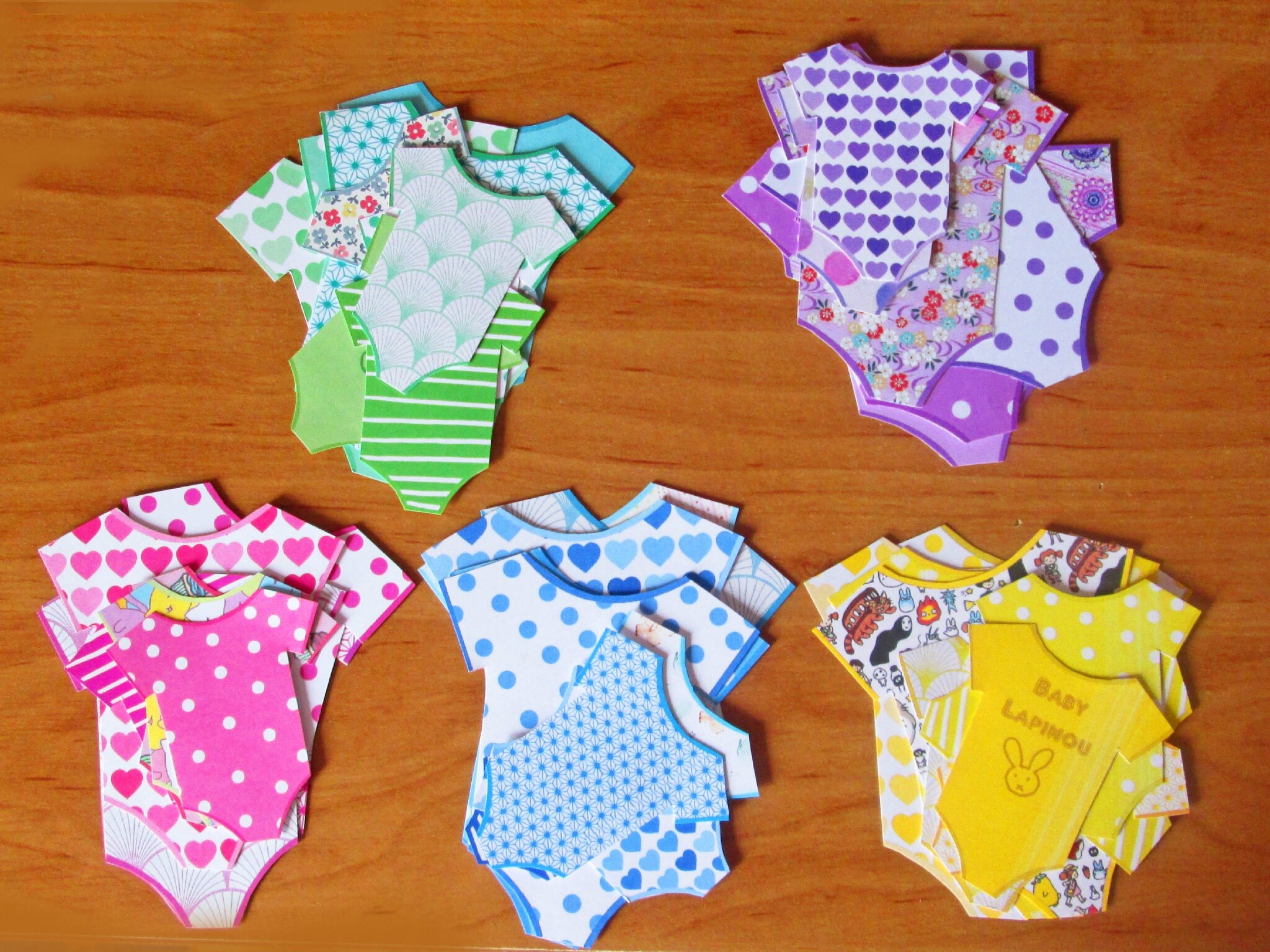 Baby Shower Diy Guirlande Bodies Version 1 Chadik