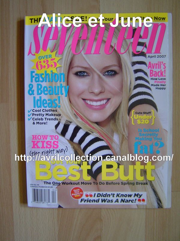 Magazine Seventeen (avril 2007)