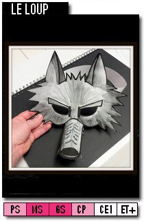 314 MASQUES- LE LOUP