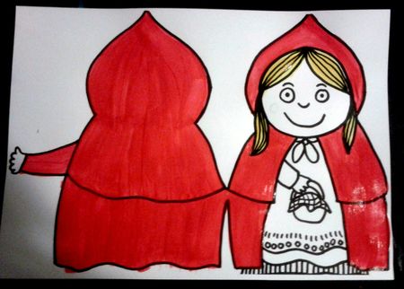 95_Personnages Animaux Monstres_Le petit chaperon rouge (4)