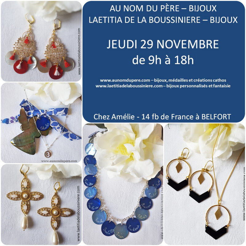 Invitation pour la vente à Belfort le 29 novembre