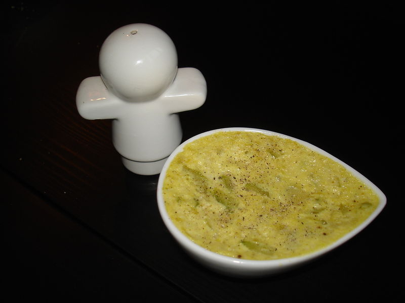 Flan de courgettes au micro onde Dans la cuisine de Moe