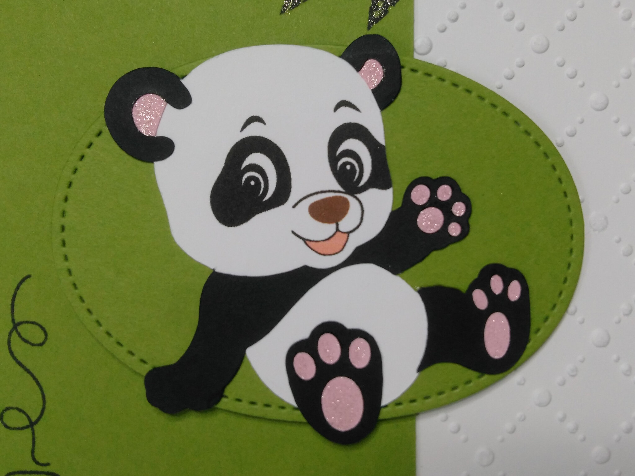 Joyeux Anniversaire Petit Panda Les Cartes De Flora Kirigami