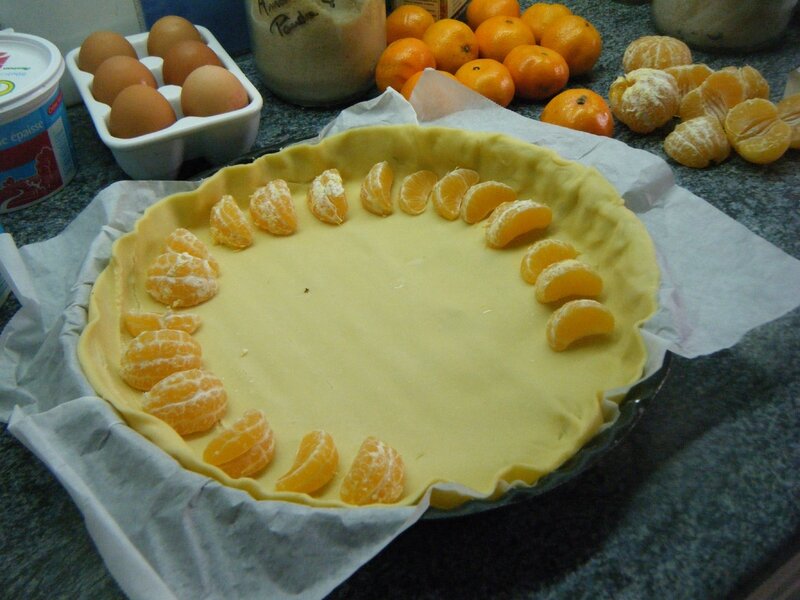 une idée de tarte à la clémentine! Pomme verte...et ses pépins