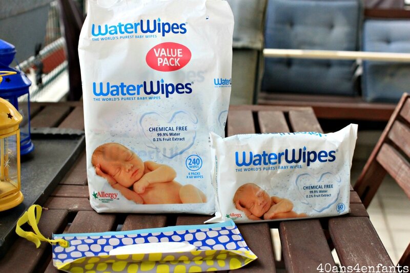 lingettes bébé à l'eau - x 60 - MOTS D'ENFANTS au meilleur prix