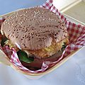Burger de haddock pané