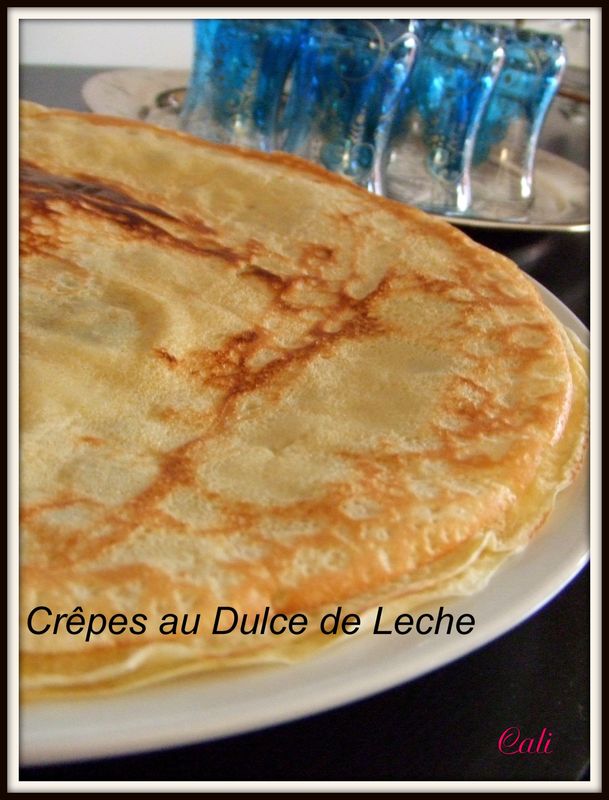 CRÊPES AU DULCE DE LECHE - Vanille & Poivre Rose