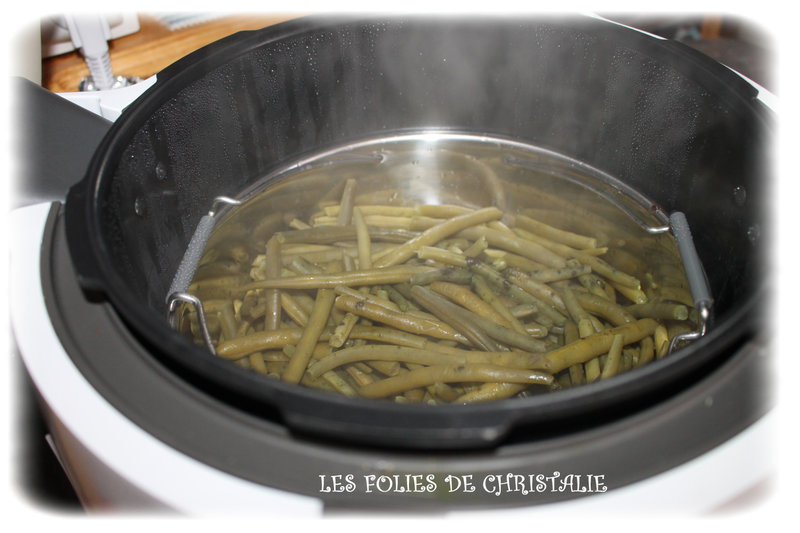 Cuisson haricots verts Cookéo 2