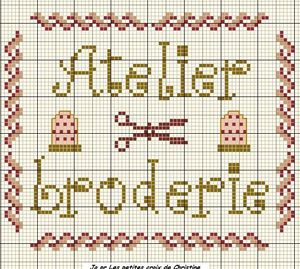 Atelier de broderie