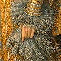 Portrait of isabella clara eugenia, archduchess of austria by frans pourbus the younger (detail), 1598-1600