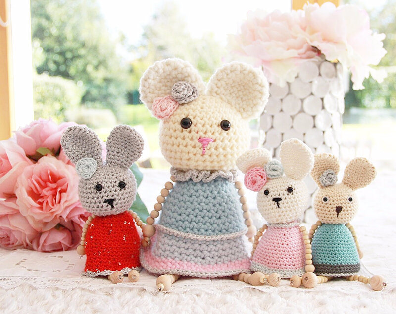 VANILLEJOLIE LAPINS CROCHET